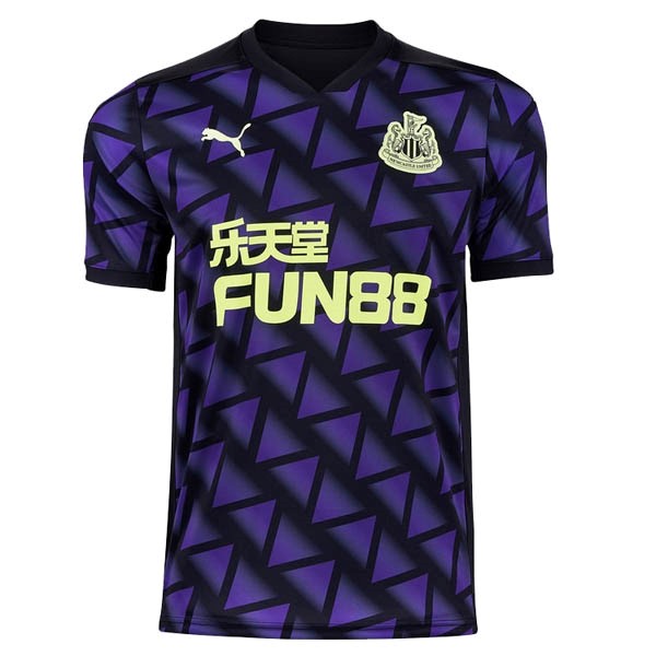 Camiseta Newcastle United Replica Tercera Ropa 2020/21 Purpura